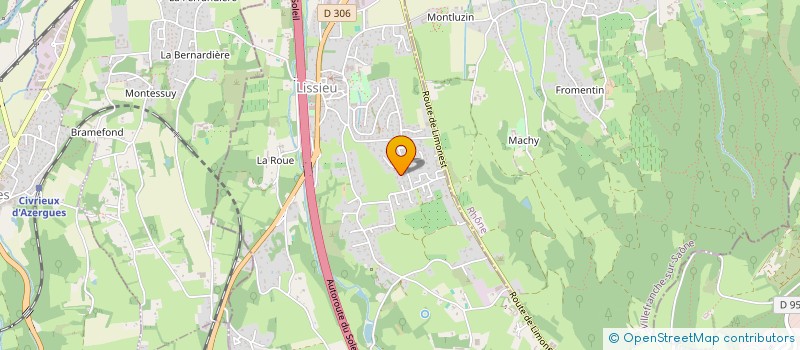 localisation de l'entreprise MCMH  LISSIEU