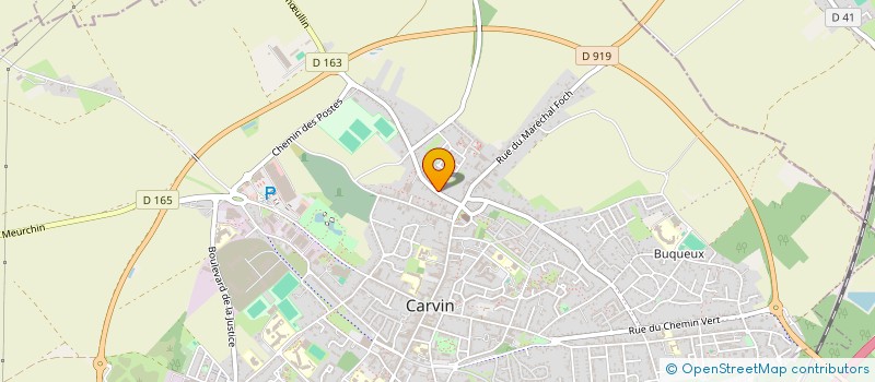 localisation de l'entreprise MCMH  CARVIN