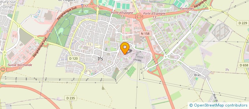 localisation de l'entreprise MCMH IMMOBILIER  IFS