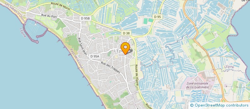 localisation de l'entreprise MCML  L'EPINE