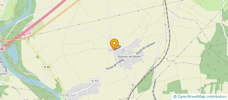 localisation de l'entreprise MCMP  CHAZEY-SUR-AIN