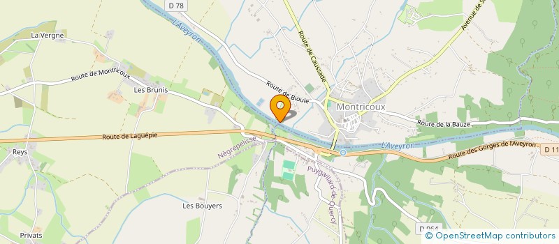 localisation de l'entreprise MCN  MONTRICOUX