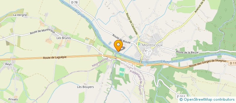 localisation de l'entreprise MCN  MONTRICOUX
