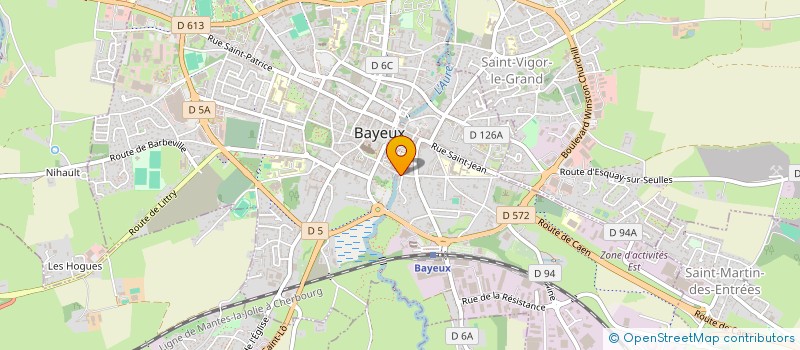 localisation de l'entreprise MCN  BAYEUX