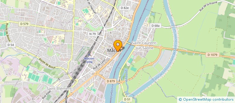 localisation de l'entreprise MCN à MACON