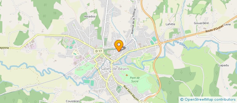 localisation de l'entreprise MCN  SALIES-DE-BEARN