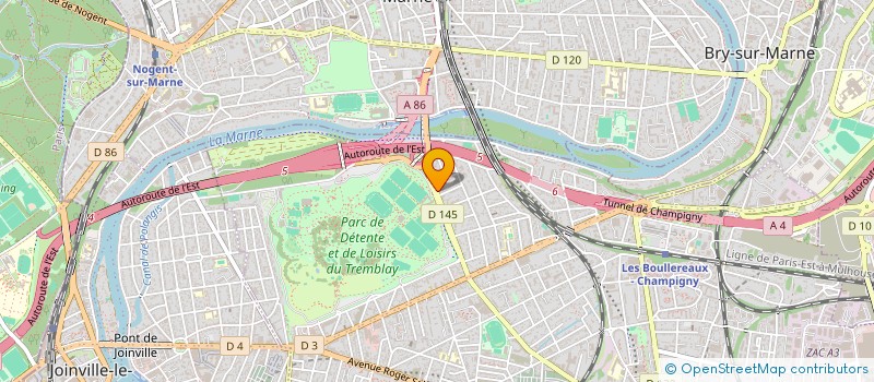 localisation de l'entreprise MCN DRIVE à CHAMPIGNY-SUR-MARNE