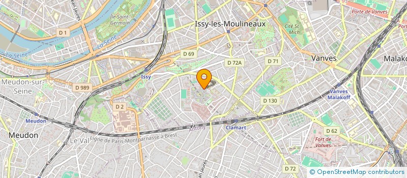 localisation de l'entreprise MCN ENTREPRISES GLOBAL SERVICES à ISSY-LES-MOULINEAUX