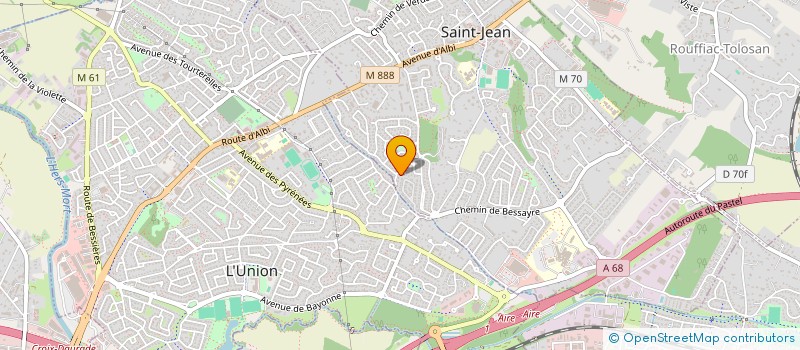 localisation de l'entreprise MCN FASHION  SAINT-JEAN