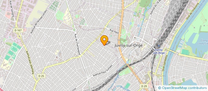localisation de l'entreprise MCN PAYSAGES à SAVIGNY-SUR-ORGE