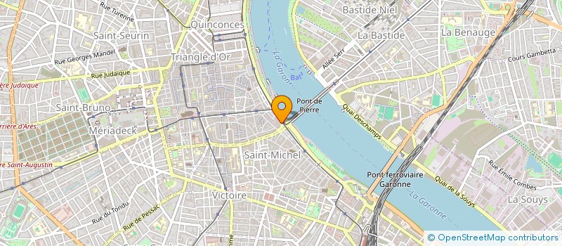 localisation de l'entreprise MCND  BORDEAUX