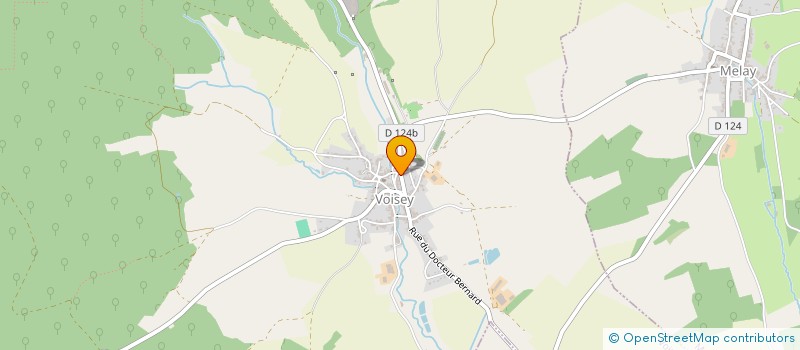 localisation de l'entreprise MCNR  VOISEY