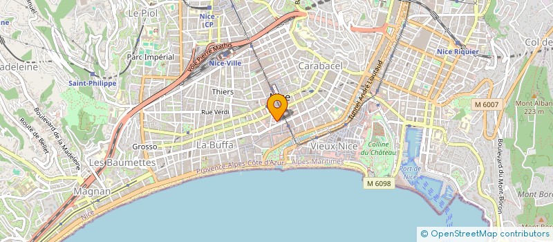 localisation de l'entreprise MCNS à NICE