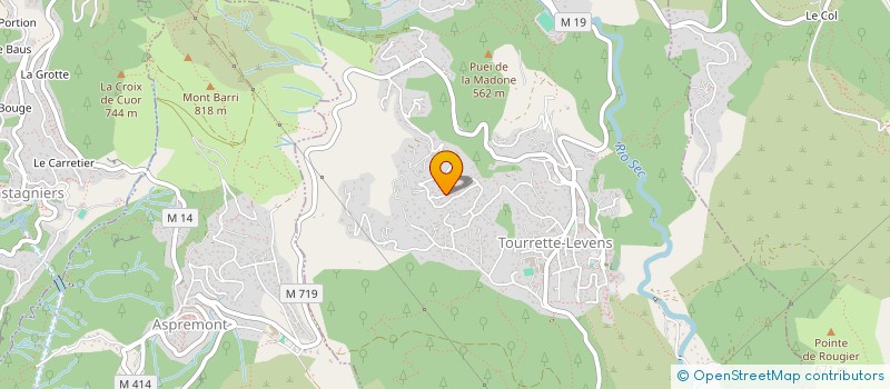 localisation de l'entreprise MCNV  TOURRETTE-LEVENS