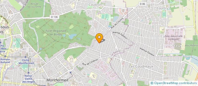 localisation de l'entreprise MCO à MONTFERMEIL