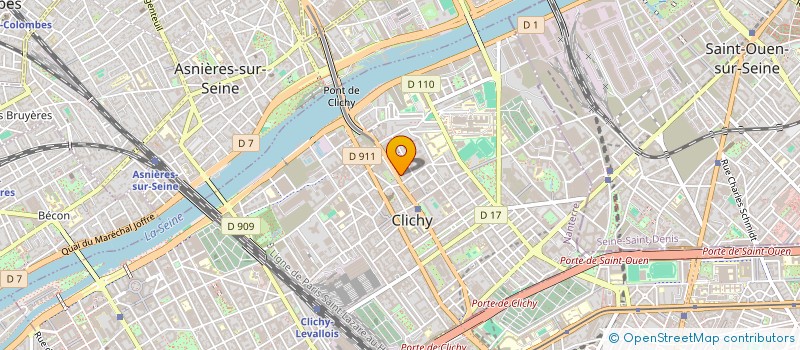 localisation de l'entreprise MCO à CLICHY
