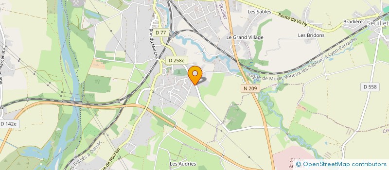 localisation de l'entreprise MCO  SAINT-GERMAIN-DES-FOSSES