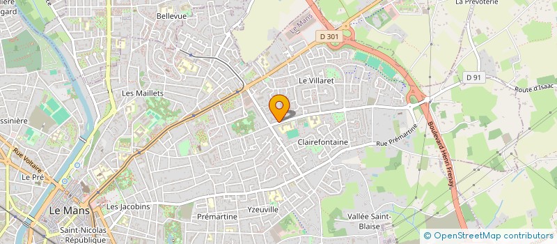 localisation de l'entreprise MCO CARDS SARL  LE MANS