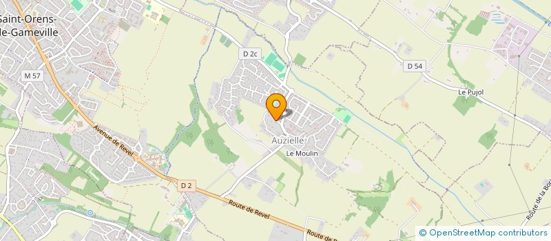 localisation de l'entreprise MCO CHAMPS PINSONS  AUZIELLE