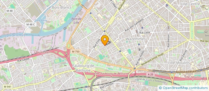 localisation de l'entreprise MCO CONSEIL à LILLE