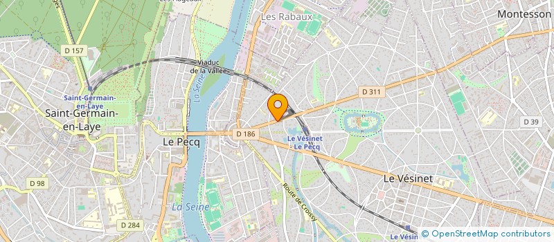 localisation de l'entreprise MCO CONSULTING  LE VESINET