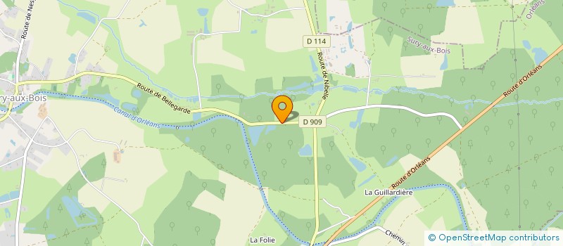 localisation de l'entreprise MCO MENUISERIE CHARPENTE OSSATURE à SURY-AUX-BOIS