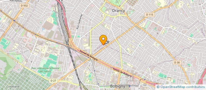 localisation de l'entreprise MCOM à DRANCY