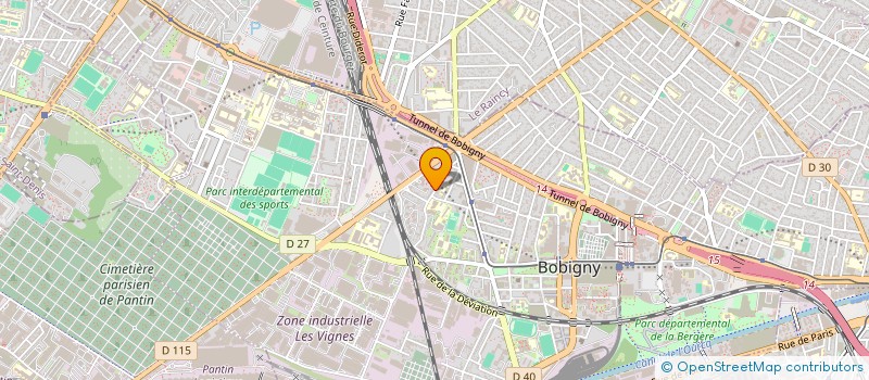 localisation de l'entreprise MCONCEPT  BOBIGNY