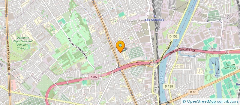 localisation de l'entreprise MCONSEILSFORMATIONS à VITRY-SUR-SEINE
