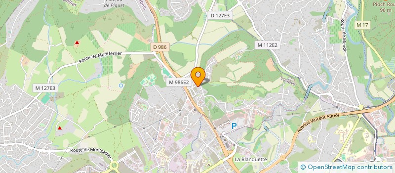 localisation de l'entreprise MCORP  SAINT-CLEMENT-DE-RIVIERE