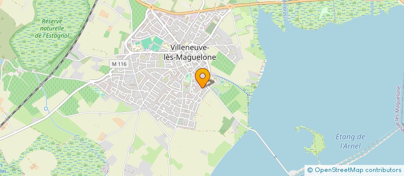 localisation de l'entreprise MCP 3  VILLENEUVE-LES-MAGUELONE