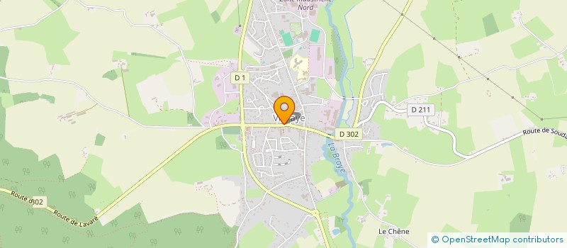 localisation de l'entreprise MCP  VIBRAYE