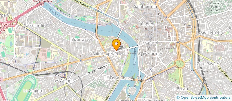 localisation de l'entreprise MCP à TOULOUSE