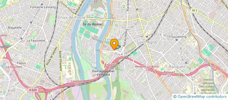 localisation de l'entreprise MCP à TOULOUSE