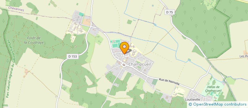 localisation de l'entreprise MCP à CHAMPCUEIL