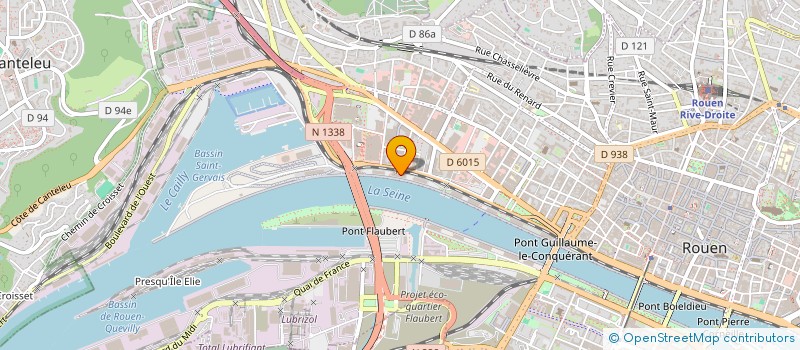 localisation de l'entreprise MCP  ROUEN