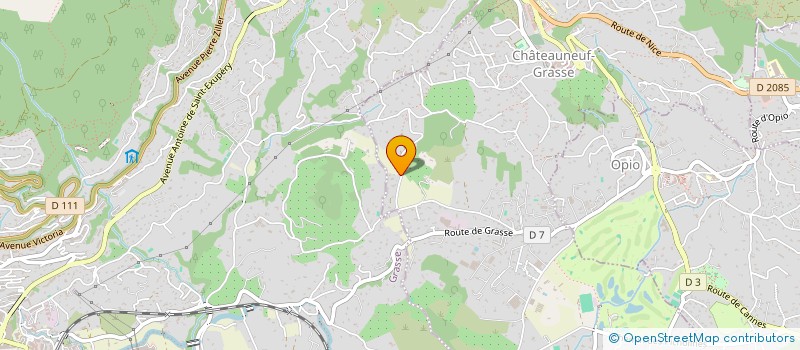 localisation de l'entreprise MCP  CHATEAUNEUF-GRASSE