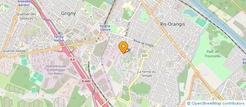 localisation de l'entreprise MCP 91  RIS-ORANGIS