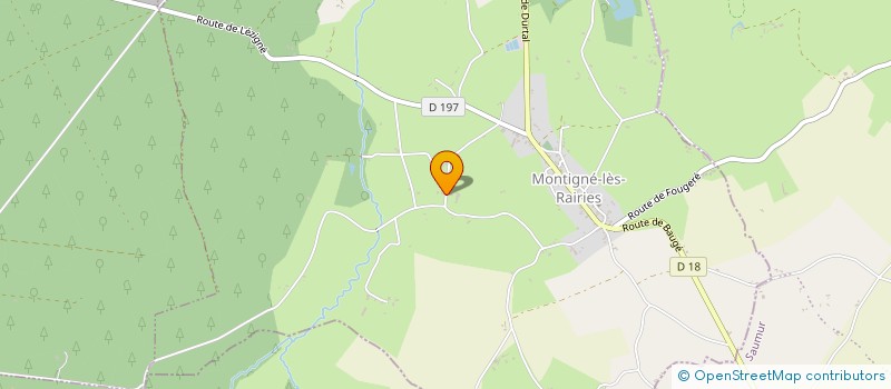 localisation de l'entreprise MCP AMENAGEMENT ET ENTRETIEN PAYSAGER  DURTAL