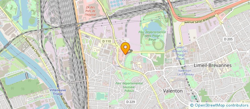 localisation de l'entreprise MCP BAT à VALENTON