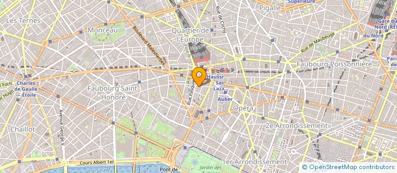 localisation de l'entreprise MCP BATIMENT à PARIS