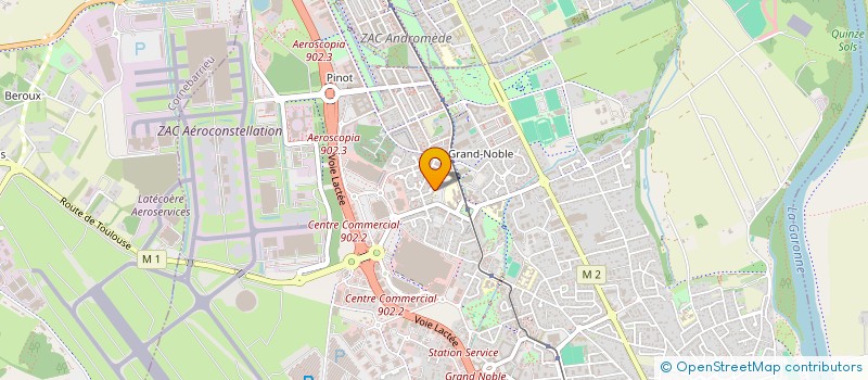 localisation de l'entreprise MCP BOIS  MONDONVILLE