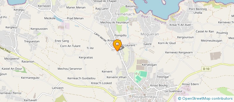 localisation de l'entreprise MCP BRAMOULLE  PLOUGUERNEAU