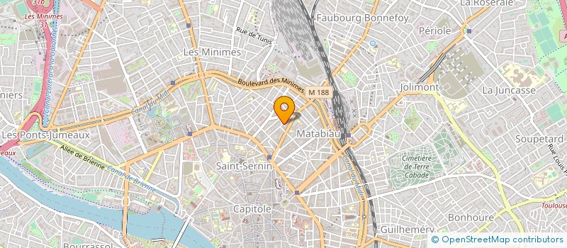 localisation de l'entreprise MCP DIAGNOSTIC ET INGENIERIE à TOULOUSE