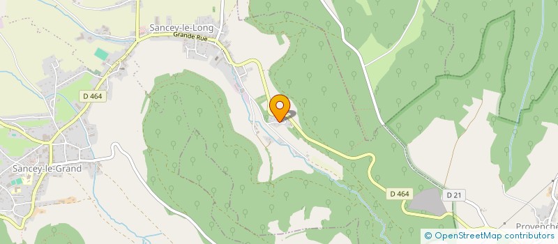 localisation de l'entreprise MCP QUERRY  SANCEY