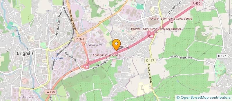 localisation de l'entreprise MCP SOLUTIONS  BRIGNAIS