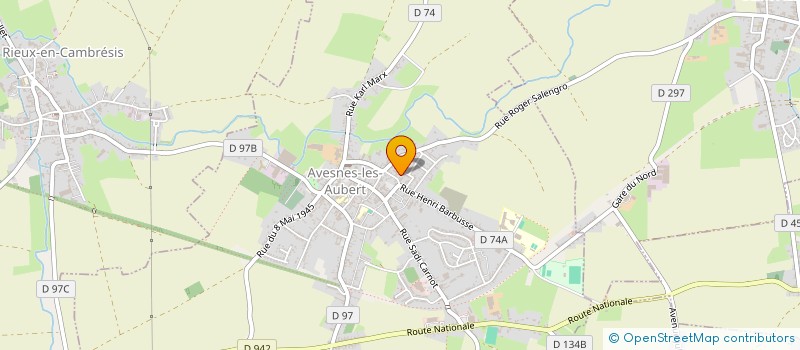 localisation de l'entreprise MCP VOLSUNG  AVESNES-LES-AUBERT