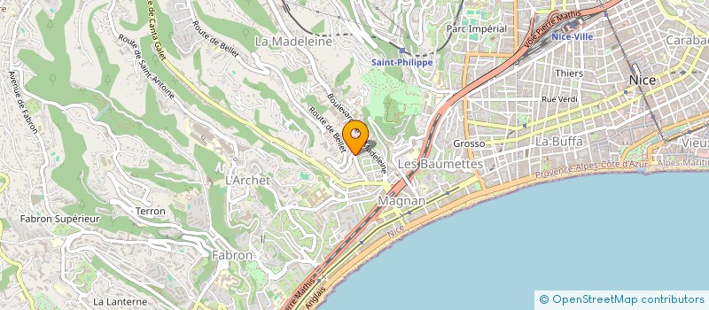 localisation de l'entreprise MCP ZERELLI  NICE
