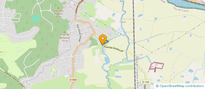 localisation de l'entreprise MCPA  CUCQ