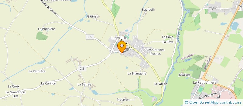 localisation de l'entreprise MCPA2 à LYS-HAUT-LAYON